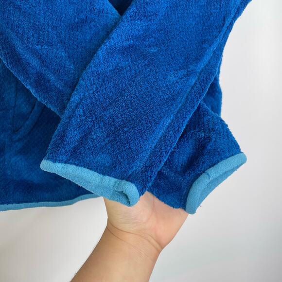 Patagonia Polartec 1/4 snap-T blue outdoor pullover sweater women's size XS - Picture 5 of 16